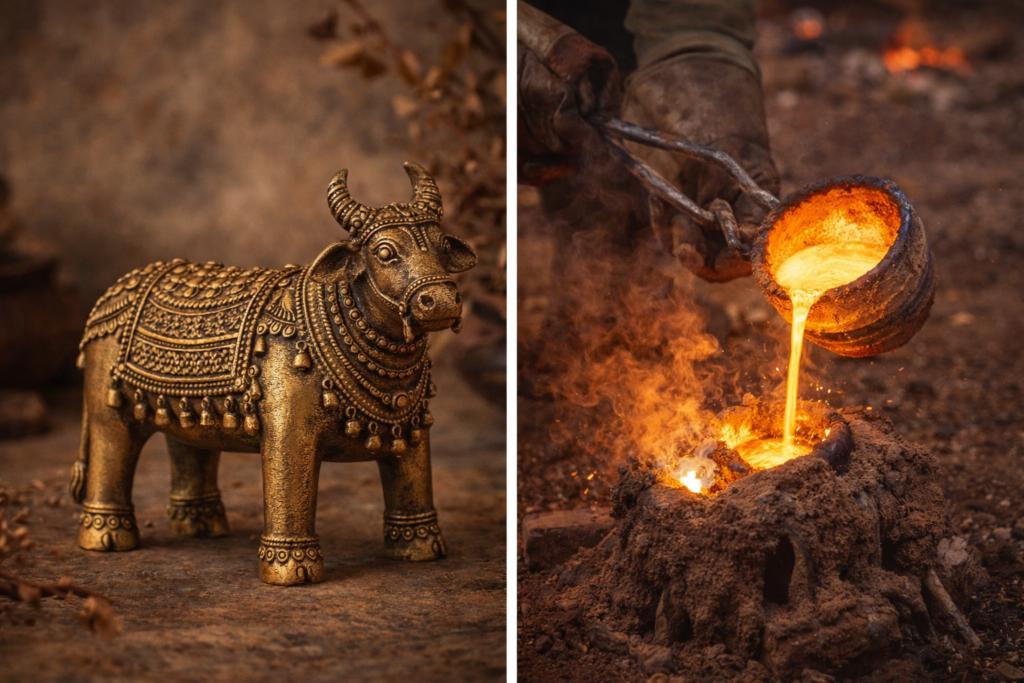 Dhokra art Product and process