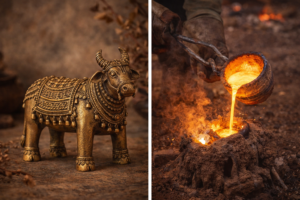 Dhokra art Product and process